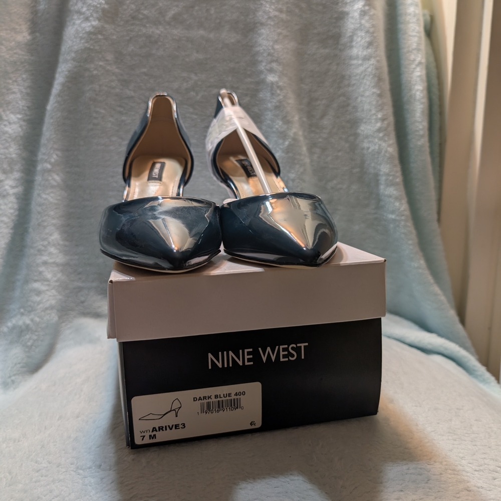 Nine West Dark Blue Women's Shoes